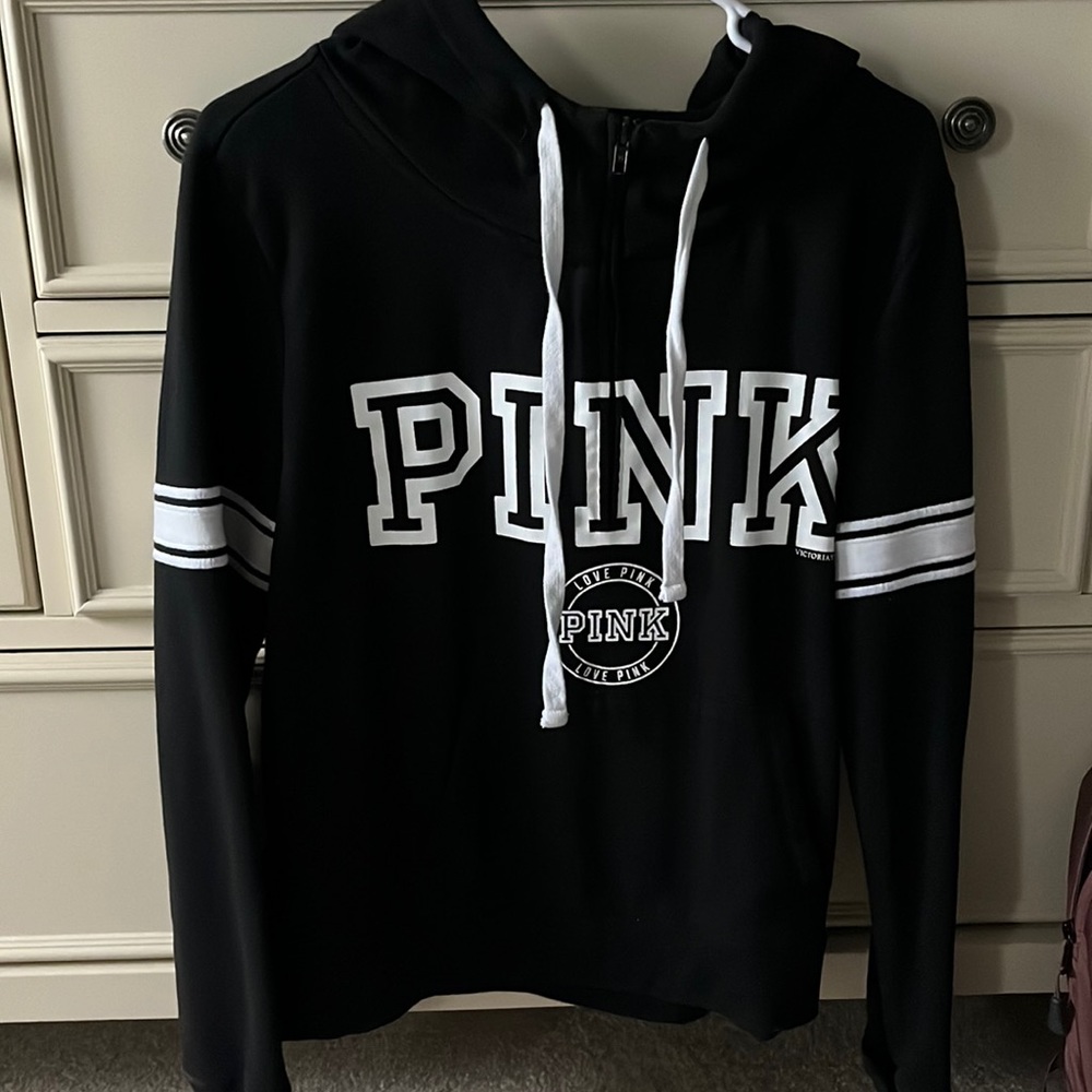 Pink 1/4 Hoodie